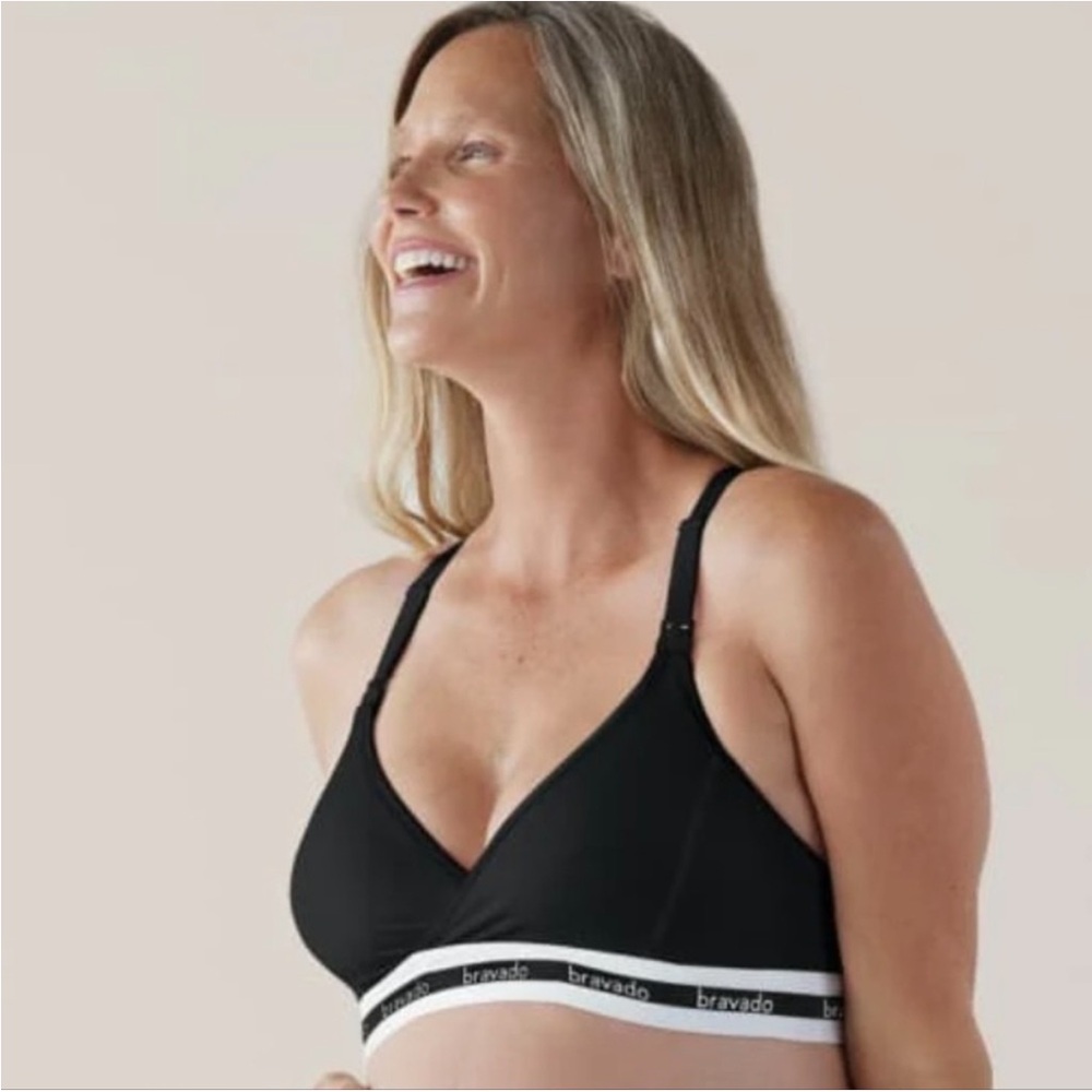 Bravado Black and White Women's Bra